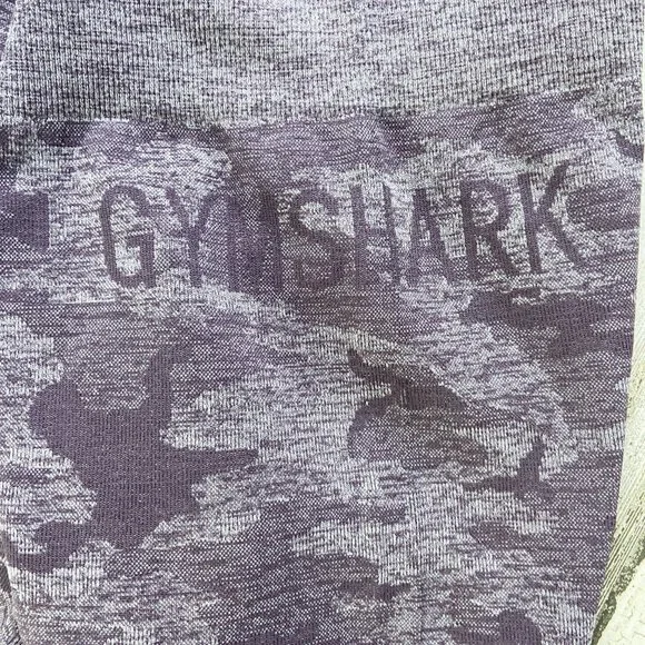 Gymshark Women's Size Camo Seamless Leggings Lavender Grey - Picture 4 of 6